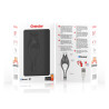 Oninder - Anneau Vibrateur Réglable Rechargeable Pampa Avec Stimulateur De Clitoris 10 Vitesses - Application Gratuite